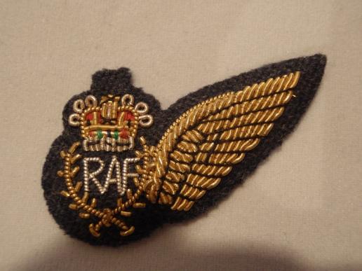 Q/C RAF Bullion Half Wings