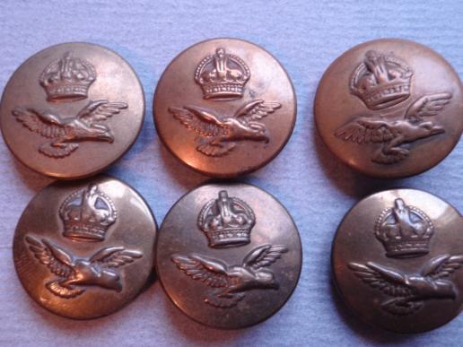WW2 RAF Tunic Buttons