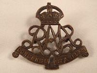 1900-1930 Royal Australian Artillery Hat Badge