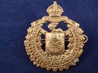 WW2 2nd Armoured Regiment Cap Badge