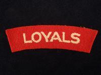 The Loyal Regiment Shoulder Title 