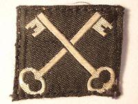 WW11 2nd Infantry Division Silk Formation Sign