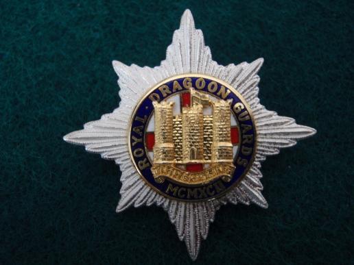 Royal Dragoon Guards b/m Cap Badge