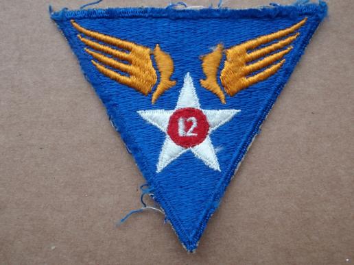 WW2 12th Air force Sleeve Patch