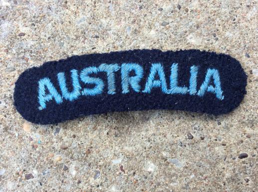 WW2 RAAF AUSTRALIA nationality title