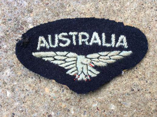 WW2 RAAF AUSTRALIA and bird nationality title