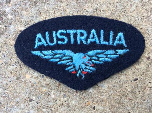 WW2 RAAF AUSTRALIA Shoulder Title 