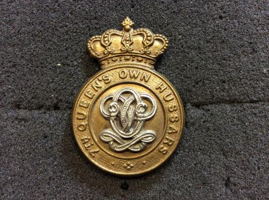 Early 7th Queens Own Hussars Cap badge