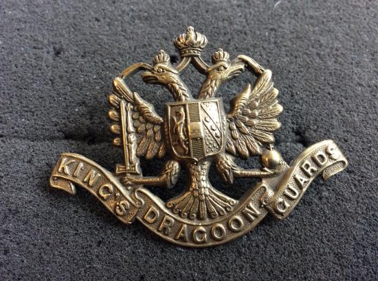 Kings Dragoon Guards ORs Cap Badge