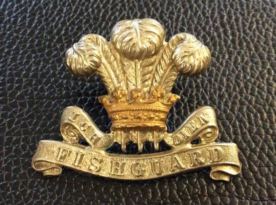 WW1 Pembrokeshire Yeomanry bi-metal Cap badge