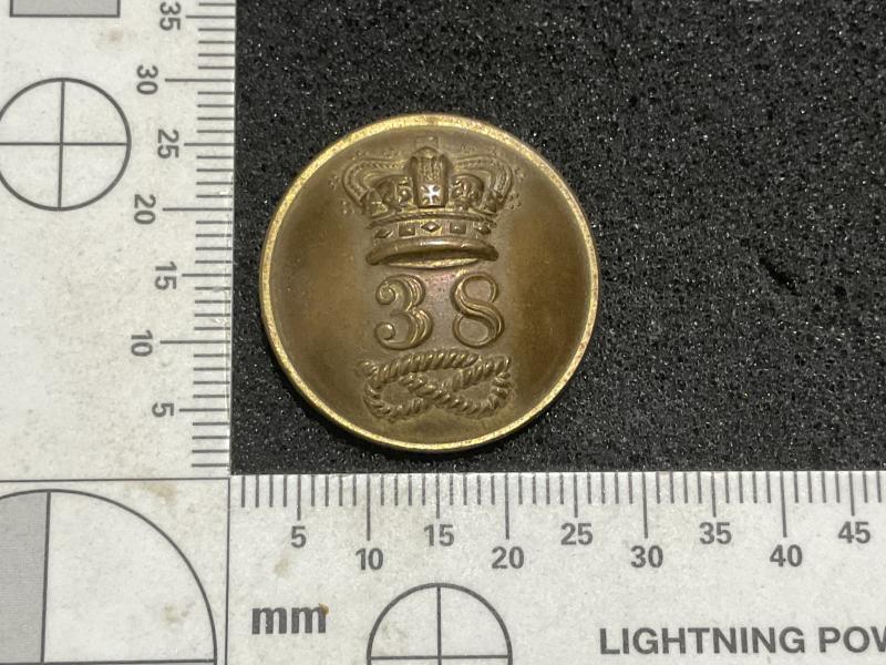 38th Regiment of Foot (1st Staffordshire) officers button