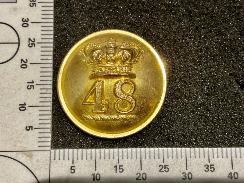 48th Regiment of Foot (Northamptonshire) button