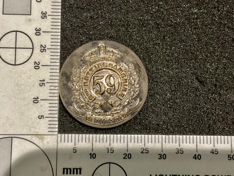 59th Regiment of Foot (Mess Waiters) button