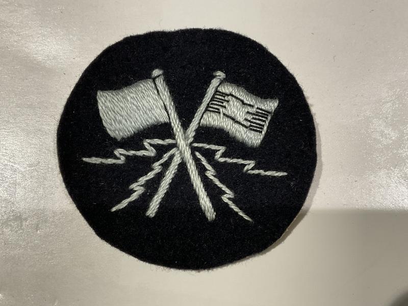 WW2 R.A.F Signallers sleeve badge