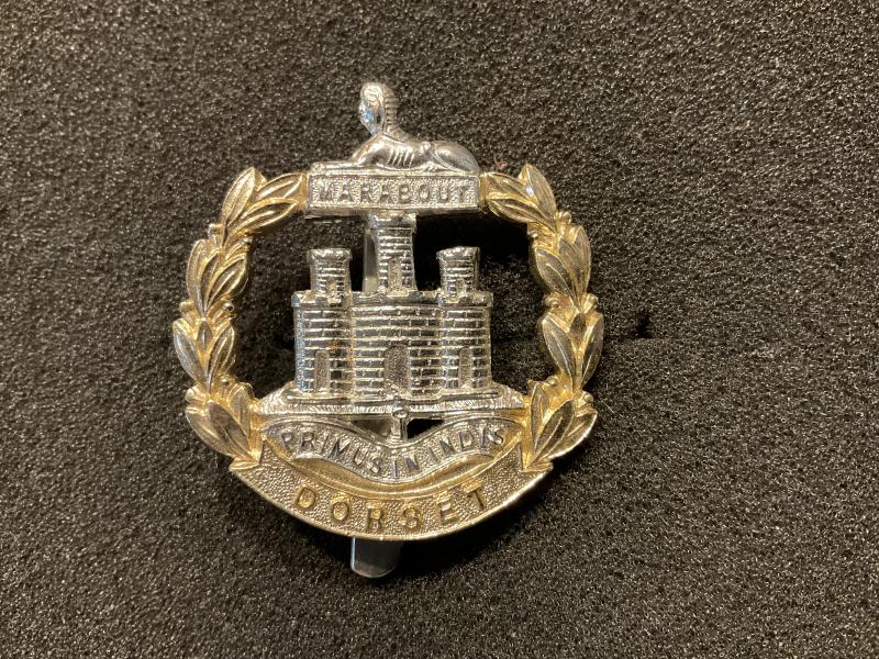 Anodised Dorset Regiment cap badge