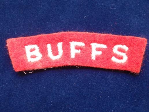 WW2 BUFFS Shoulder Title