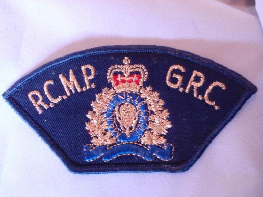 R.C.M.P Shoulder Badge