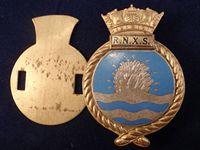 Royal Navy R.N.X.S (Mine Service) Beret Badge