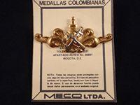 Columbian Marine's INFANTERIA MARINA GRANDE Breast Badge  