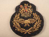 RAF Bullion Air Crewman Sleeve Badge