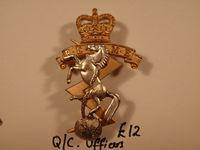 Q/C Officers R.E.M.E Cap Badge