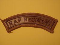 RAF Regiment Desert Title