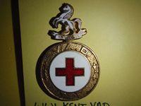 WW1 Kent VAD Territorial Force Cap Badge