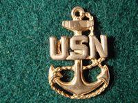 U.S Navy Chief Petty Officers Medium Sized Hat Emblem