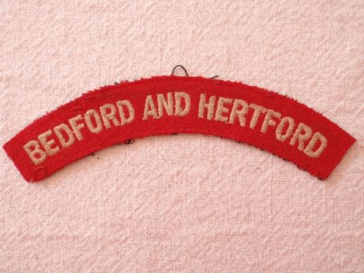 Bedford and Hertford Shoulder Title