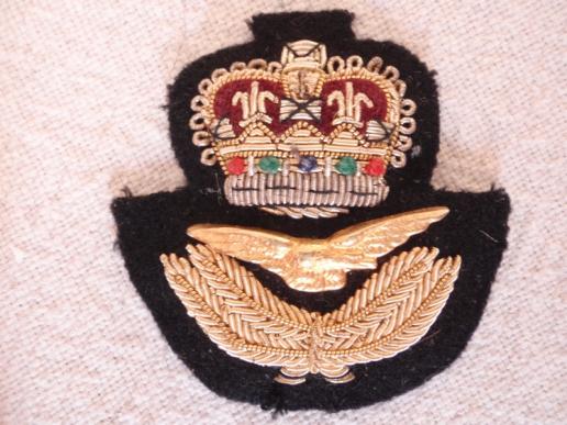 RAF Officers Bullion Beret Badge