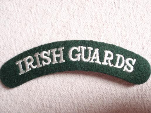 IRISH GUARDS Cloth Shoulder Title