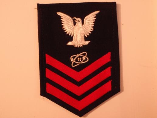 U.S Navy P.O 1st Class Sleeve Badge