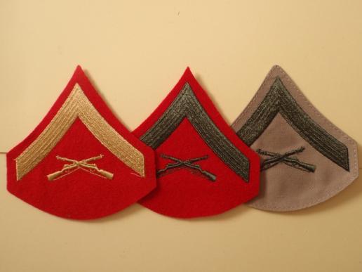 U.S.M.C Lance Corporals Chevrons