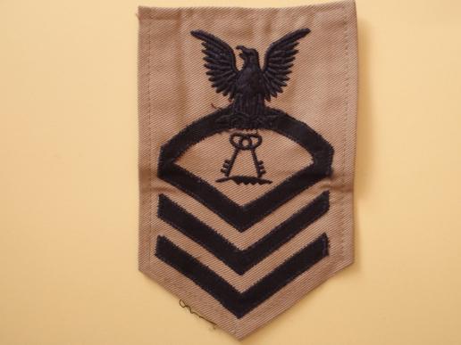 WW2 U.S Navy Chief Commissary Steward P.O Sleeve Badge