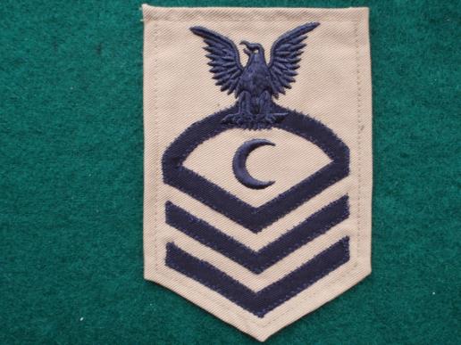 WW2 C.P.O Officers Steward/Cook Sleeve Badge 
