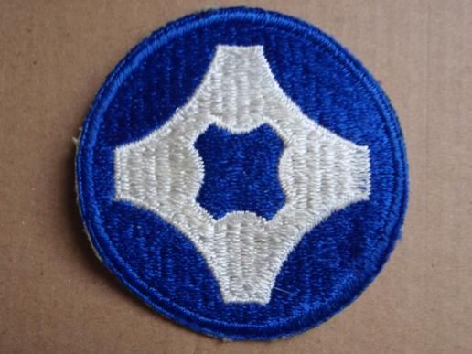 WW2 US Army Service Command silk sleeve patch