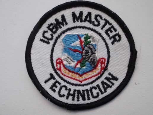ICBM MASTER TECHNICIAN Patch