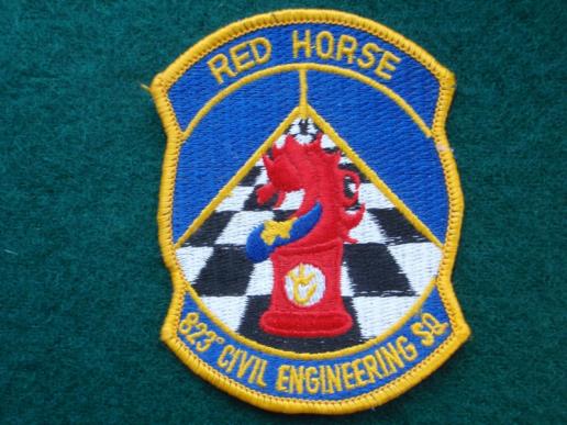 RED HORSE 823rd CIVIL ENGINEERING SQ Patch 