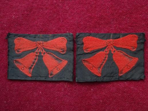 WW2 47th (London) Infantry Division Matching Pair of Formation Signs 