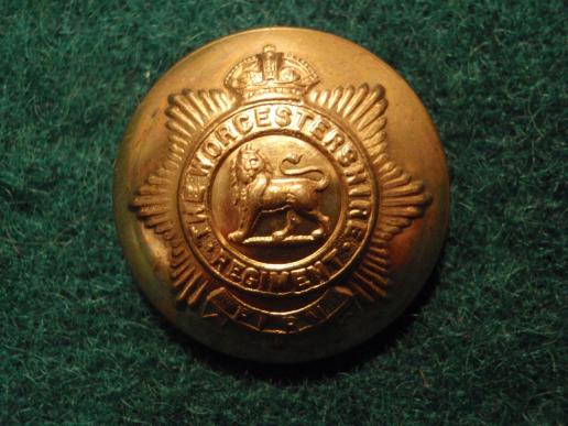 The Worcestershire Regiment 1902-1909 Button