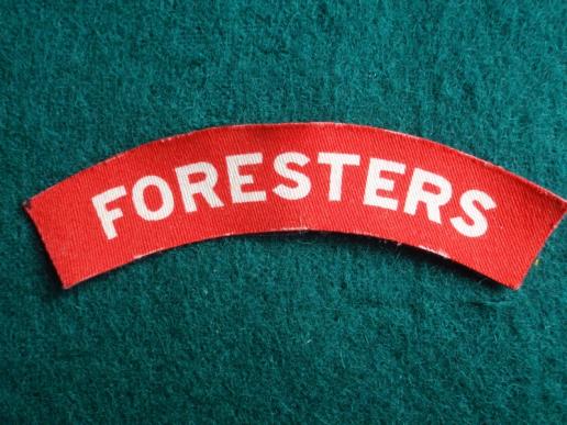 WW2 Printed FORESTERS Title