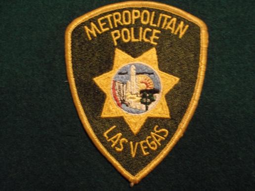 LAS VEGAS Metropolitan Police Sleeve Patch