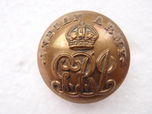 K/C Indian Army Brass Button