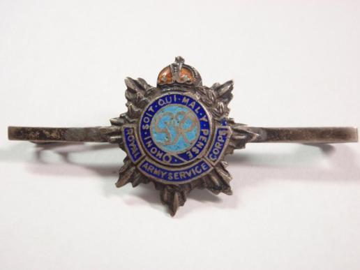 K/C R.A.S.C Silver Renamed Sweetheart/tie pin