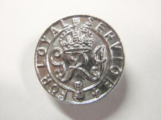 Miniature Kings Badge for Loyal Service Lapel Badge