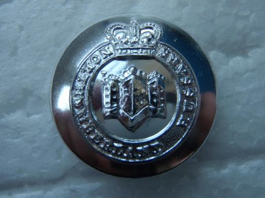 Northumberland Hussars Q/C Anodised Button