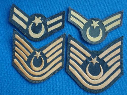 Turkish Enlisted Ranks Sleeve Badges