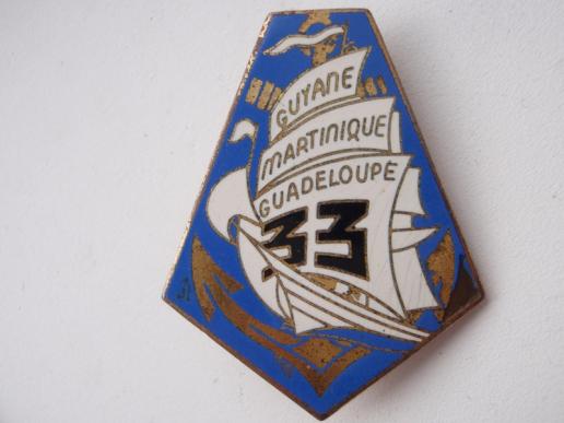 French 33 R.I.M.A Badge