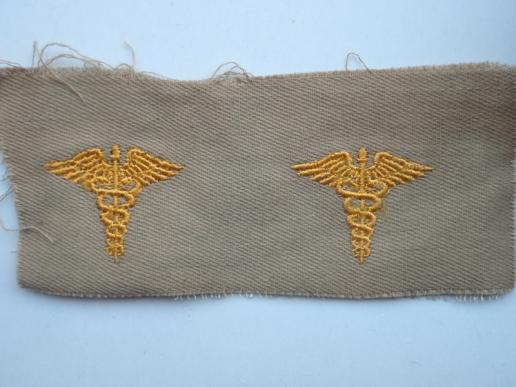 WW2 US Army Medical Corps Collar Insignia