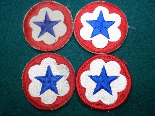 U.S Army Service Forces Patches